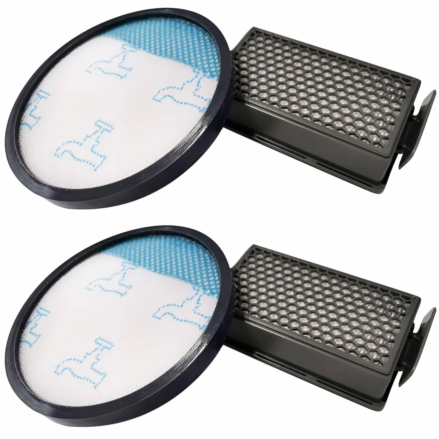 Zestaw filtrów zamiennych kompatybilny z odkurzaczem Rowenta Compact Power XXL RO4811EA RO4823EA RO4825EA RO4853EA RO4855EA RO4859EA RO4871EA RO4881EA Zamiennik ZR780000