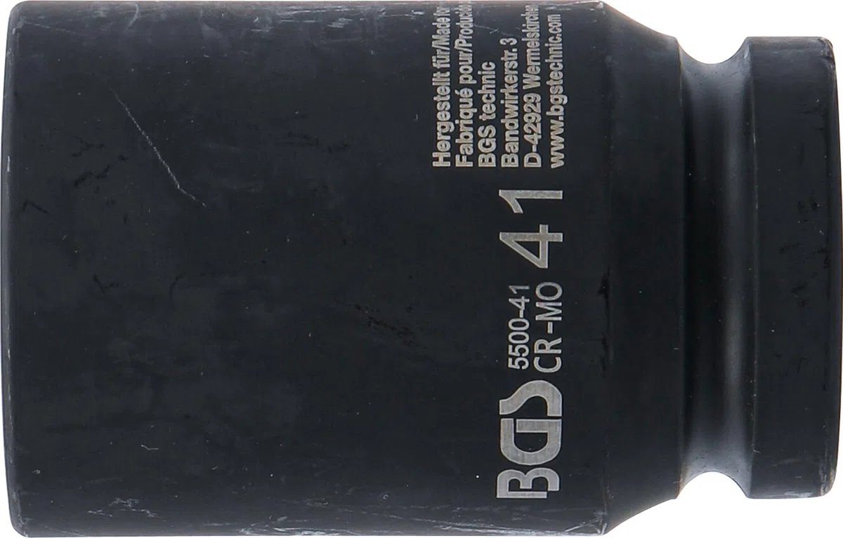 BGS 5500-41 | Nasadka udarowa sześciokątna, głęboka | 25 mm (1") | 41 mm
