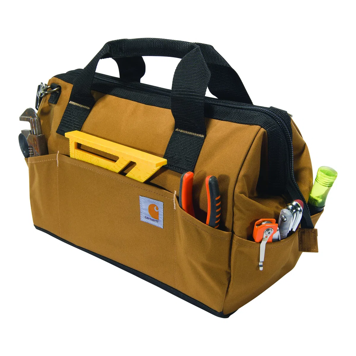 Carhartt Torba na narzędzia serii Trade, duża (16 cali), brązowa Carhartt
