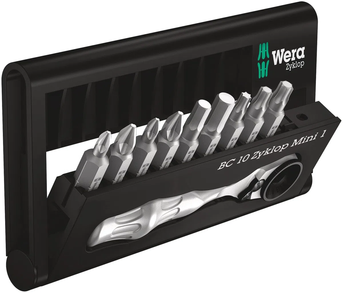 Wera Asortyment bitów Bit-Check 10 Zyklop Mini 1, 10-częściowy, 05073645001