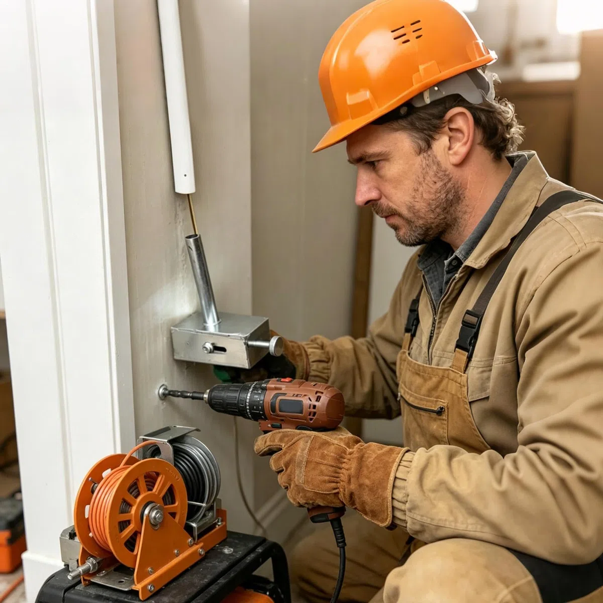 Narzędzia do przeciągania kabli z 15 m taśmą do przeciągania przewodów | Automatyczne narzędzie do wciągania drutów dla elektryków hydraulików techników na budowę instalacji