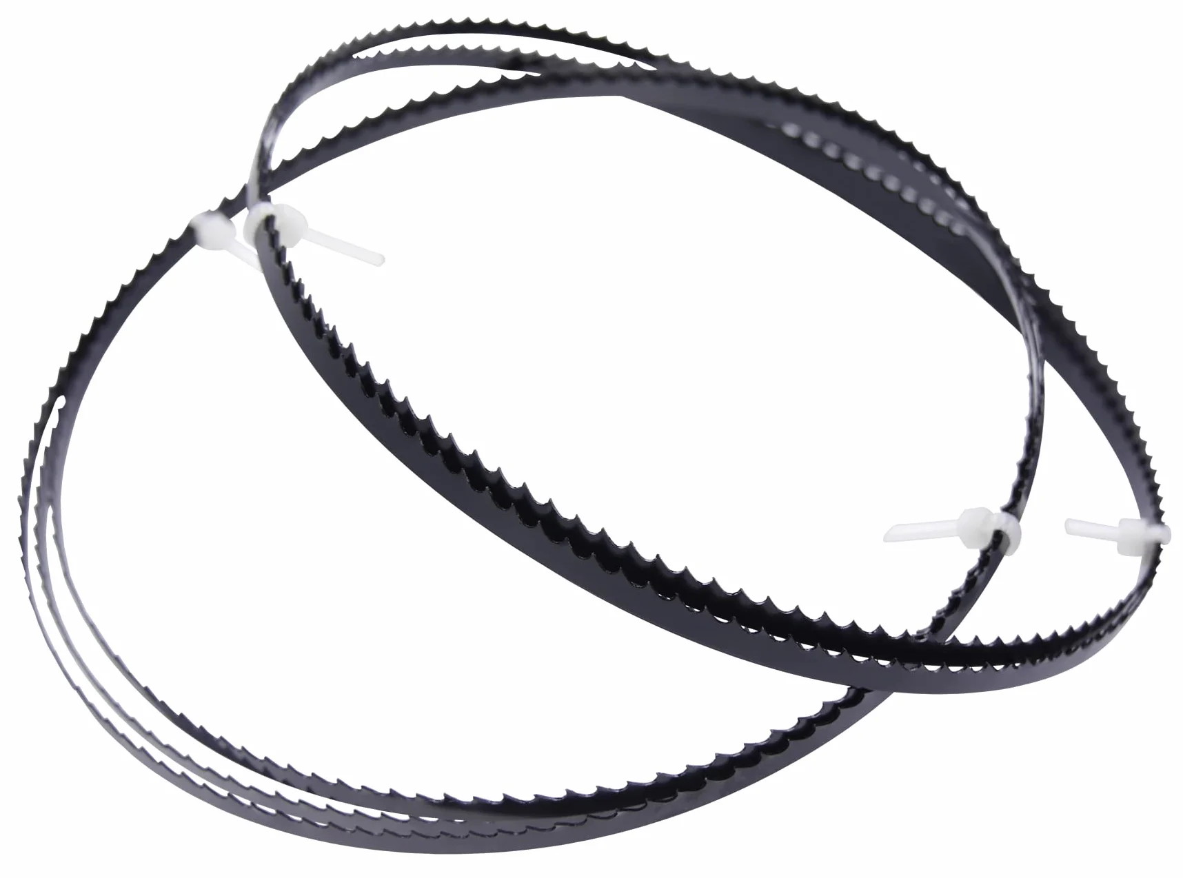 2-częściowy zestaw brzeszczotów do drewna 1712 x 8 x 0,65 mm 6 ZpZ taśma do piły do drewna taśma do piły pasującej np. Metabo BAS 260 Swift i Elektra Beckum BAS 250 G