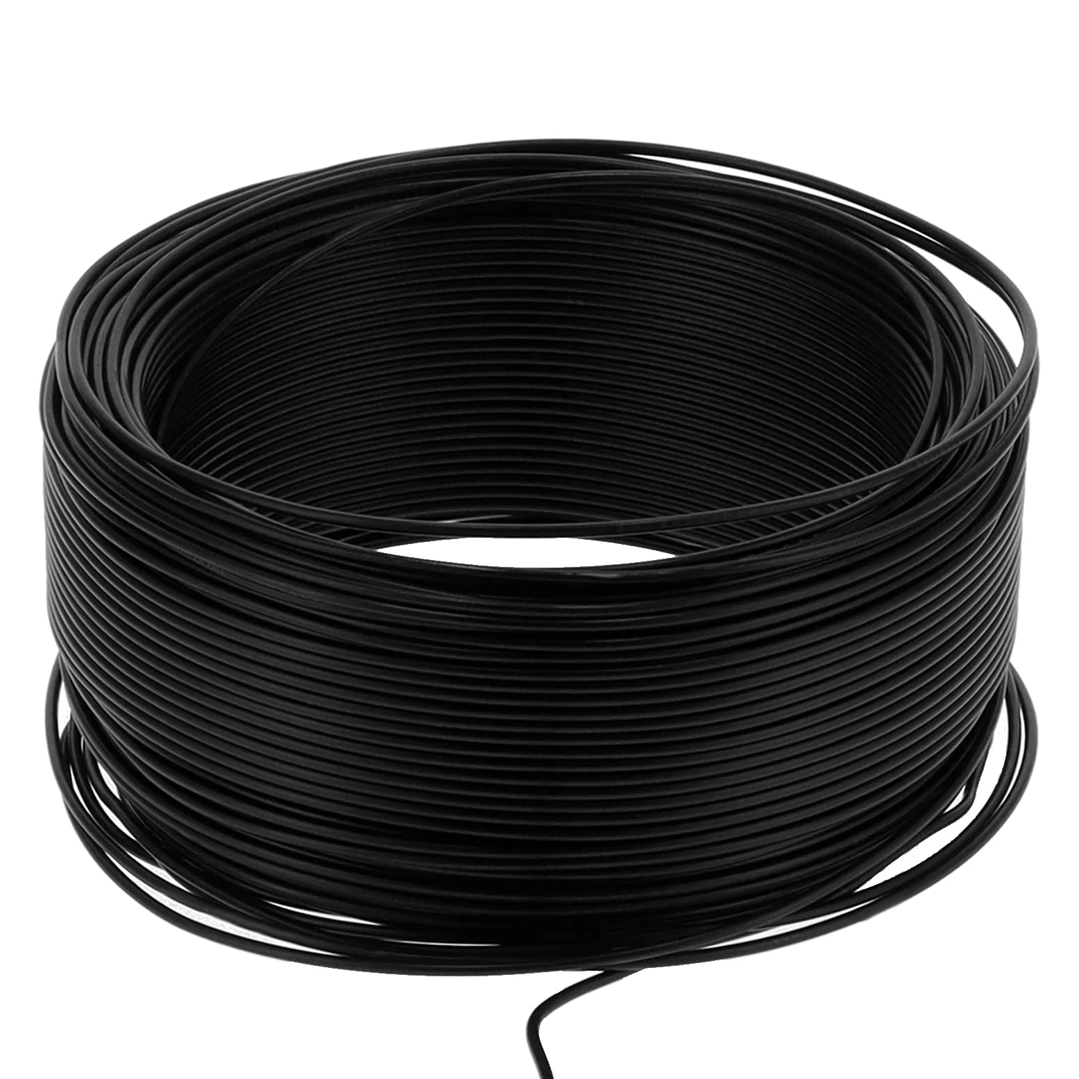 Przewód elektryczny Izolowany kabel z rdzeniem miedzianym 100 metrów Czarny okrągły kabel zasilający Zamiennik do sprzętu AGD Małe narzędzia elektryczne Instrumenty Mierniki