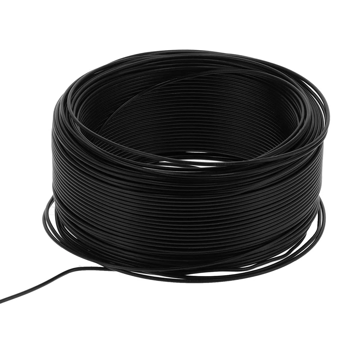 Przewód elektryczny Izolowany kabel z rdzeniem miedzianym 100 metrów Czarny okrągły kabel zasilający Zamiennik do sprzętu AGD Małe narzędzia elektryczne Instrumenty Mierniki