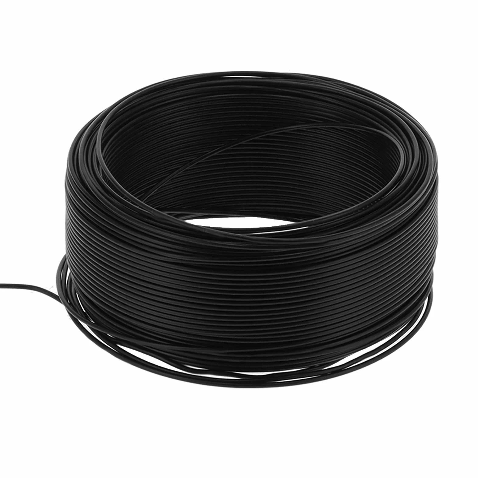 Przewód elektryczny Izolowany kabel z rdzeniem miedzianym 100 metrów Czarny okrągły kabel zasilający Zamiennik do sprzętu AGD Małe narzędzia elektryczne Instrumenty Mierniki