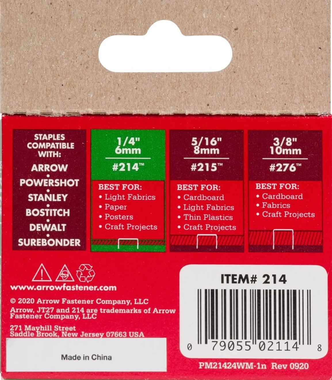 Arrow Zszywki Jt21 Box 1000-1/10.2 cm