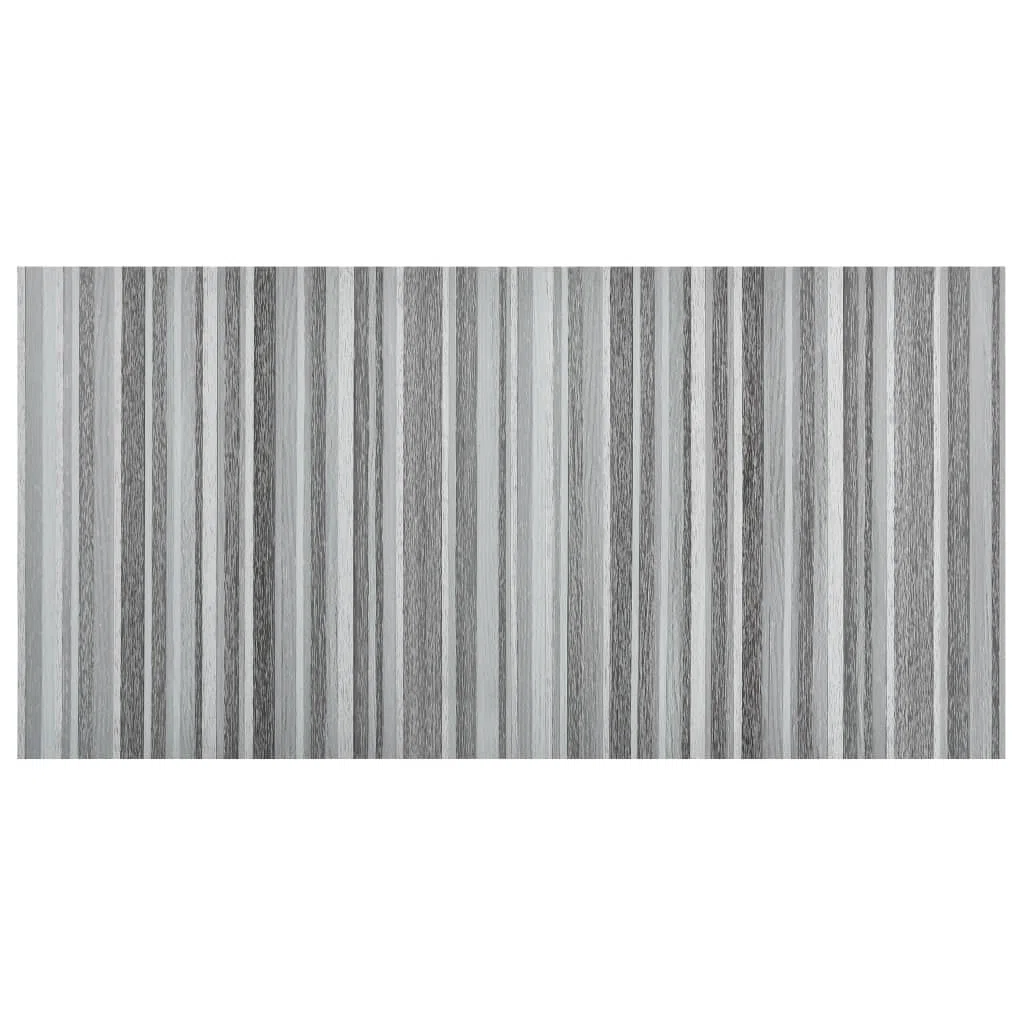 Podłogi i dywan - materiały budowlane - samoprzylepne deski podłogowe 55 szt. PVC 5,11 m Jasnoszary