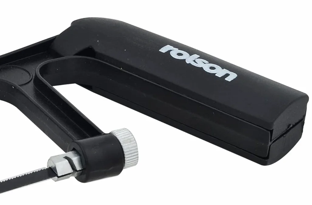 Rolson 58260 Aluminiowa piła do metalu Junior i skrzynka ukośna