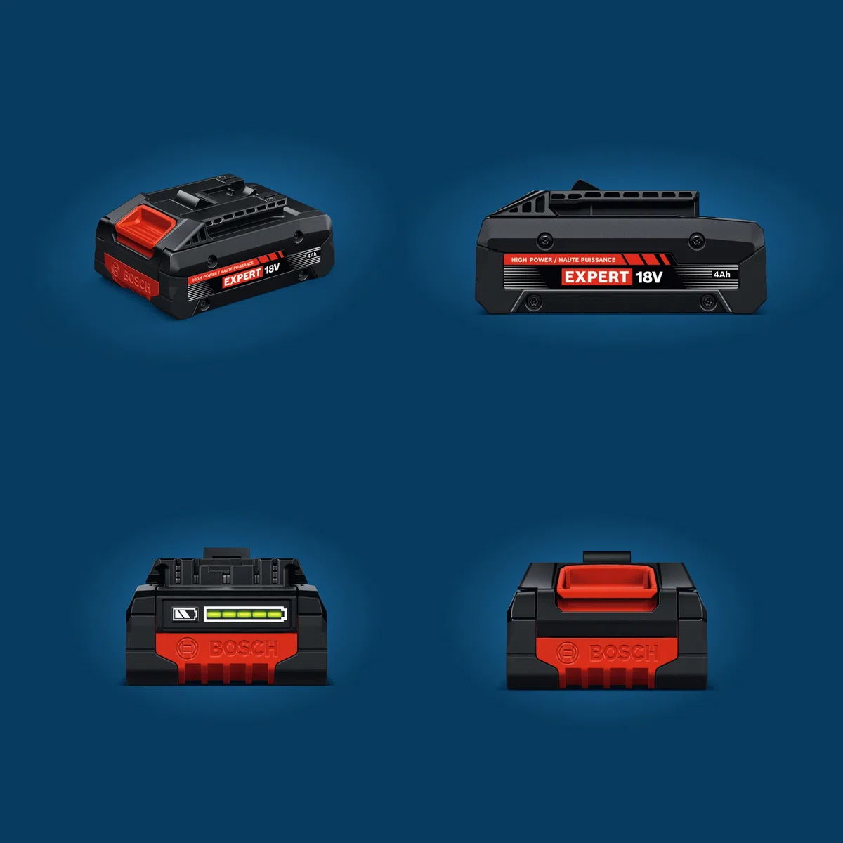 Bosch EXPERT 18V System Wysokoprądowy akumulator EXBA18V-40 (maks. moc 2 000 W)