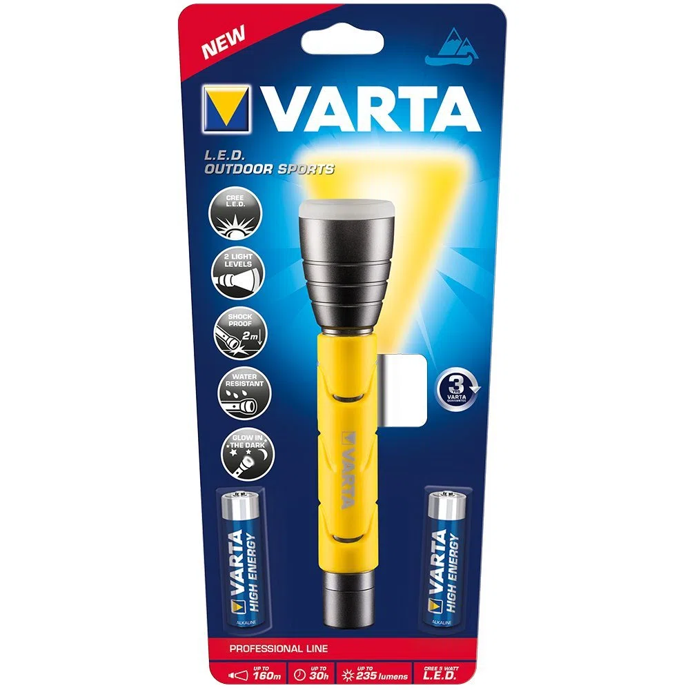 Varta Outdoor Sports W Żółtym Kolorze