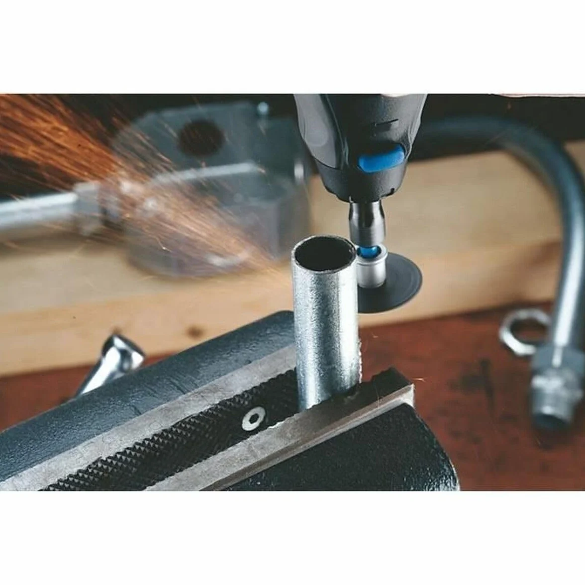 Dremel EZ SpeedClic SC456B tarcza do cięcia metalu – 12-pak, 12 tarcz tnących o średnicy roboczej 38 mm do narzędzia obrotowego