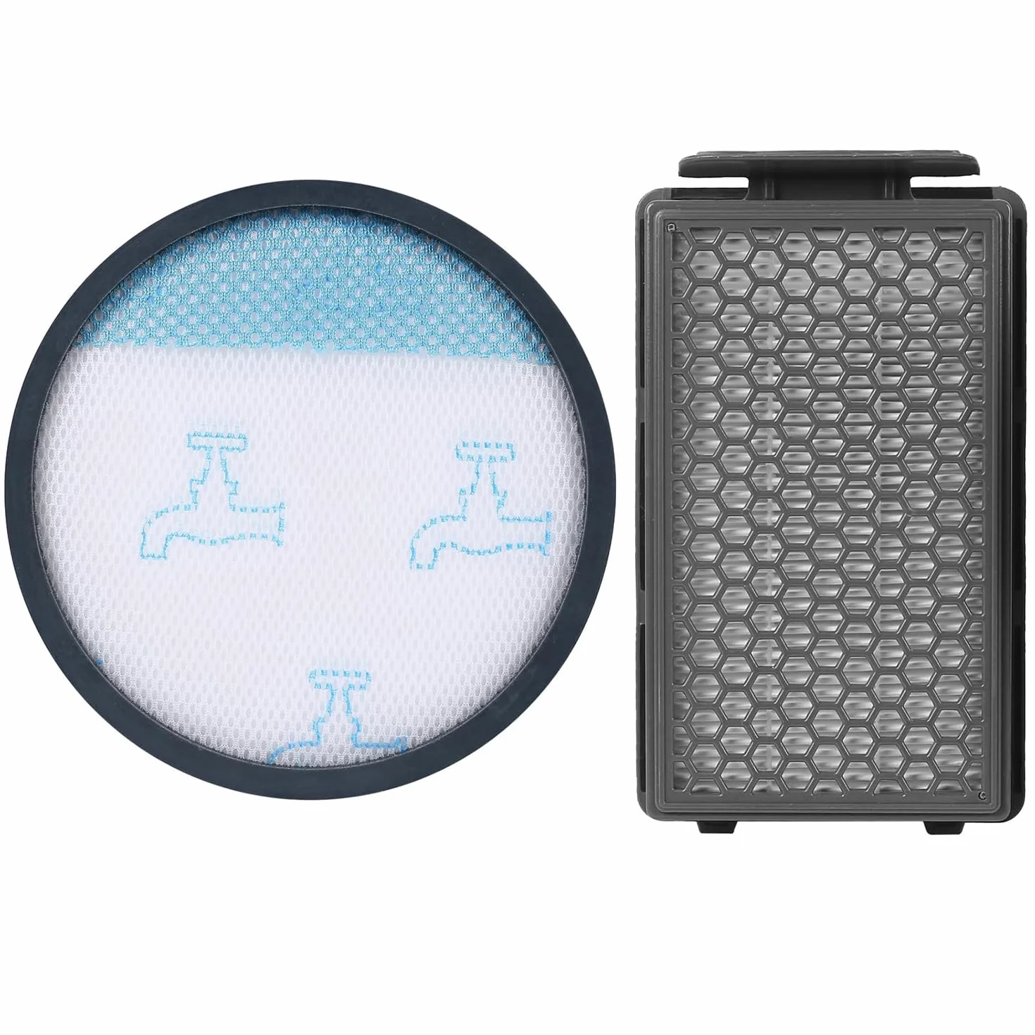 Zestaw filtrów zamiennych kompatybilny z odkurzaczem Rowenta Compact Power XXL RO4811EA RO4823EA RO4825EA RO4853EA RO4855EA RO4859EA RO4871EA RO4881EA Zamiennik ZR780000