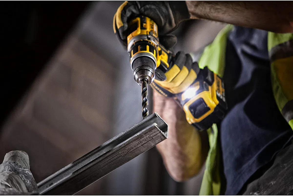 DEWALT DT70727-QZ Set Di Punte Da Trapano In Metallo 14 Pezzi HSS-G Nero e Dorato