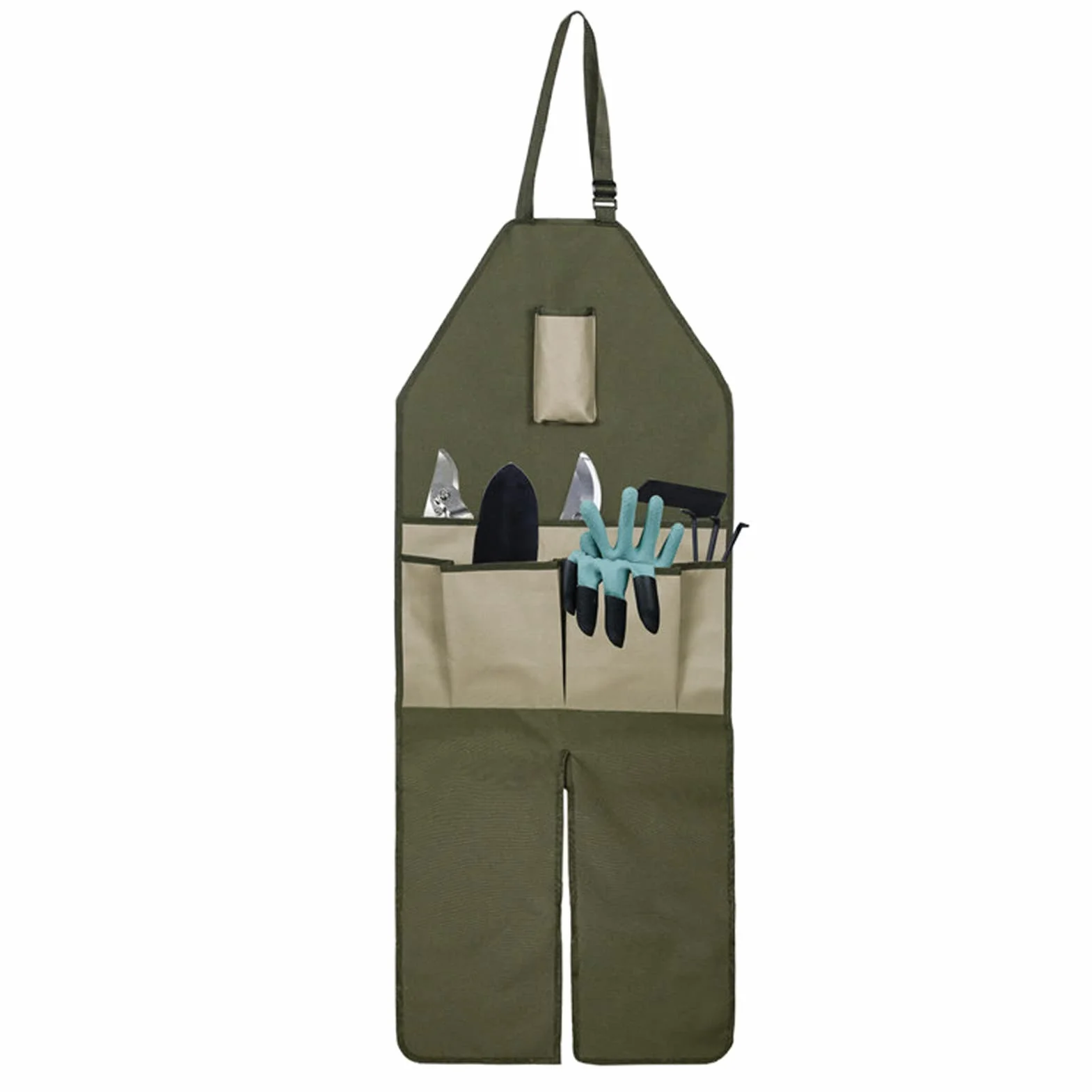 Fartuch zewnętrzny, materiał Oxford Kompaktowy Przenośny Wytrzymały Wodoodporny 118x45 cm Fartuch ogrodowy Ochrona nóg do zbierania w sadach do obróbki drewna