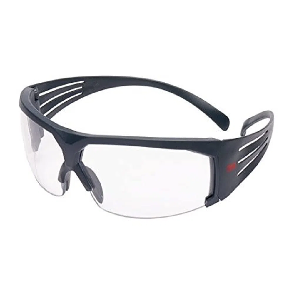 3M Securefit SF601SGAF okulary ochronne, przezroczyste – okulary robocze z powłoką zapobiegającą zaparowaniu Scotchgard – szkła poliwęglanowe ze skuteczną ochroną UV