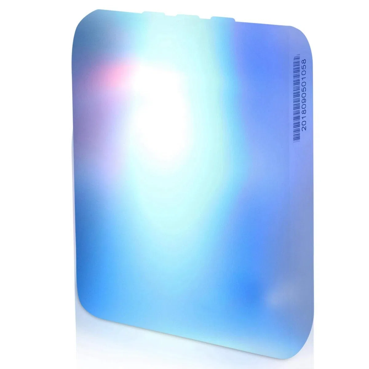 Bezprzewodowy dzwonek do drzwi 7 kolorów LED Flash Button Door Bell IP44, odporny na deszcz, zestaw dzwonków do drzwi z 32 melodiami 5 poziomów głośności (biały)