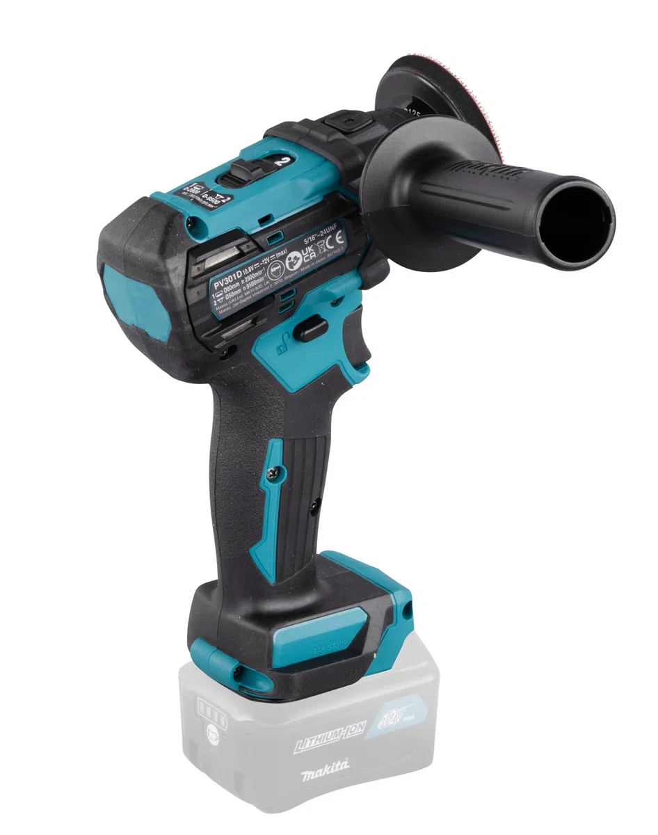 Makita PV301DZ akumulatorowa szlifierka i polerka, maks. 12 V (bez akumulatora, bez ładowarki)