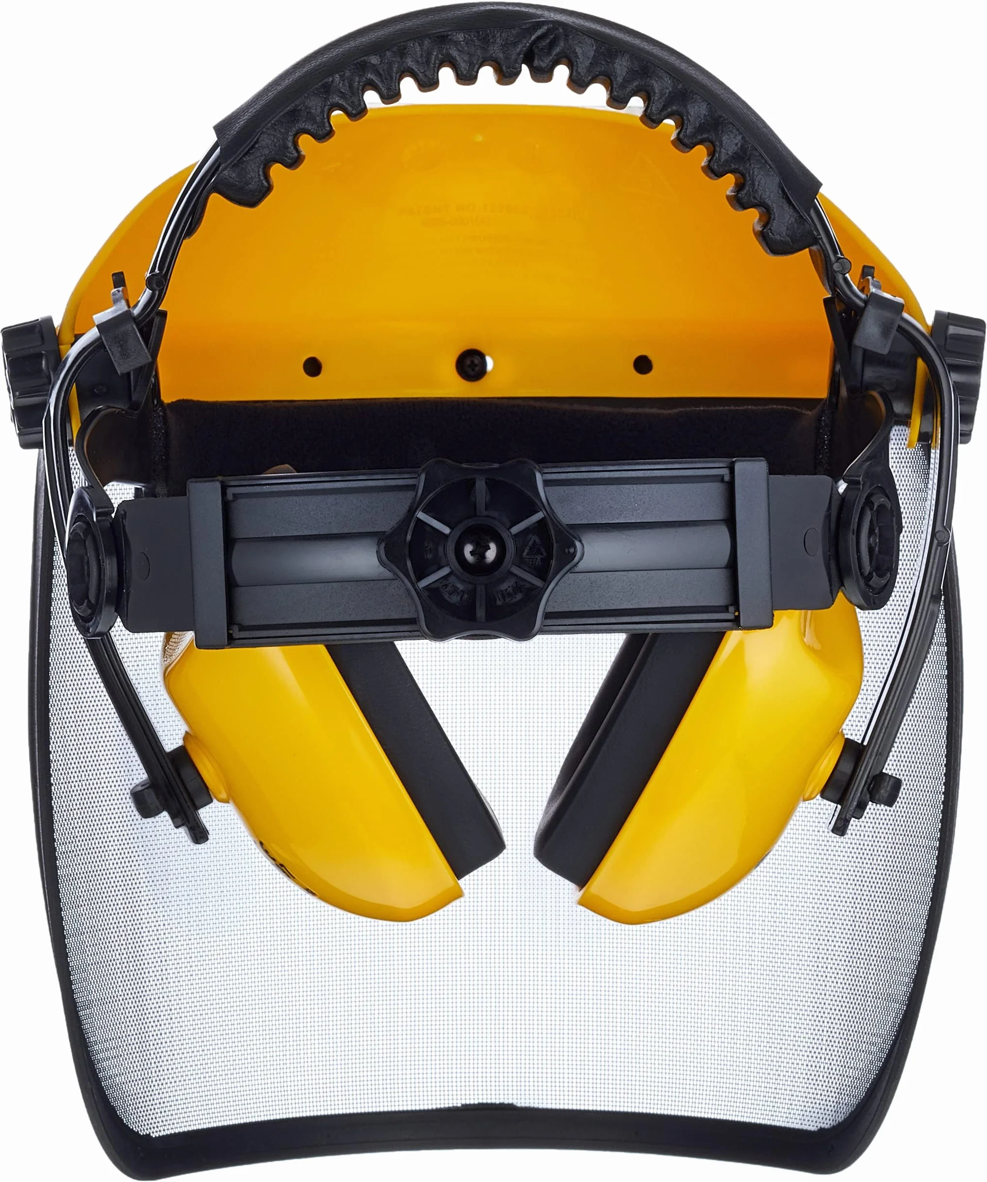 Oregon Q515061 Kask Ochronny na Twarz i Uszy, Żółty