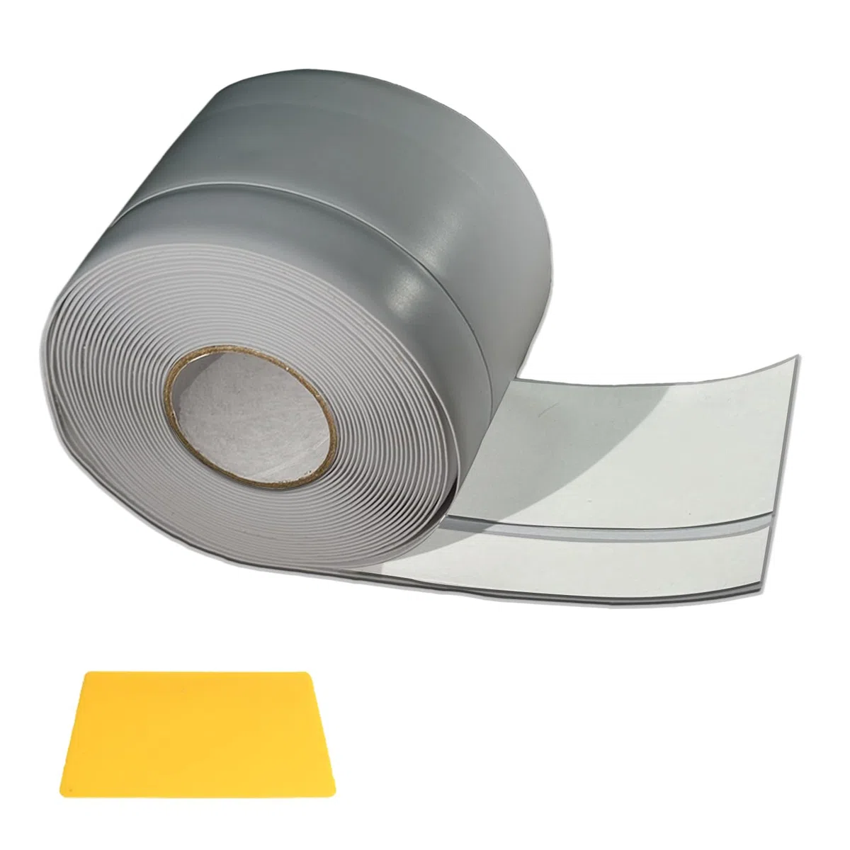 Miękka listwa przypodłogowa samoprzylepna, 6 m, 50 x 20 mm, PVC, samoprzylepna, miękka listwa przypodłogowa elastyczna, nadaje się do kuchni i łazienki
