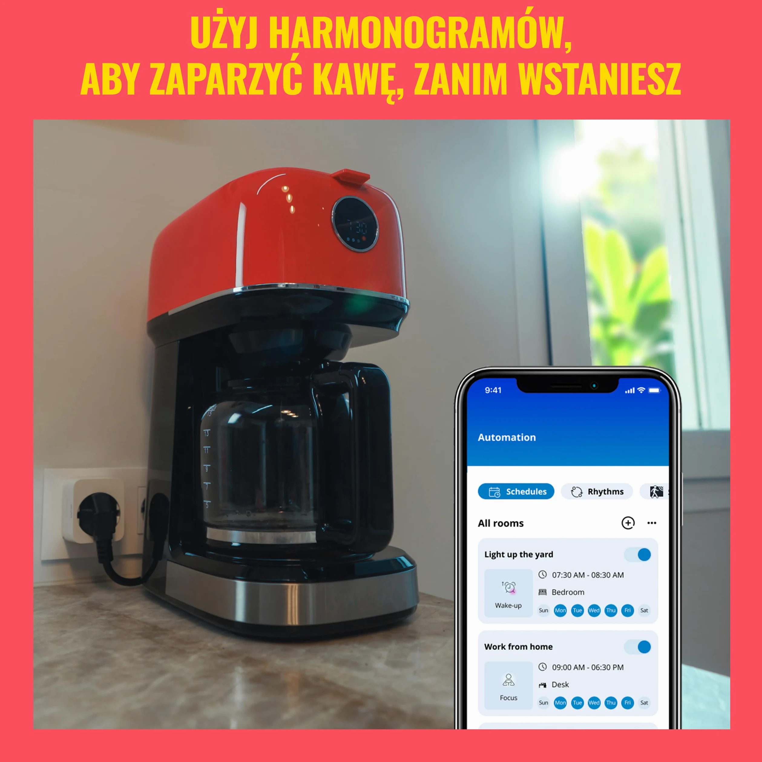 WiZ Wi-Fi Smart Plug, Typ F, 230 V, 50 Hz, Łatwa Konfiguracja, Certyfikat Matter, Inteligentne Sterowanie, Komendy Głosowe, Działa z Alexa, Google Home i Apple Home, Zestaw 1 Szt.