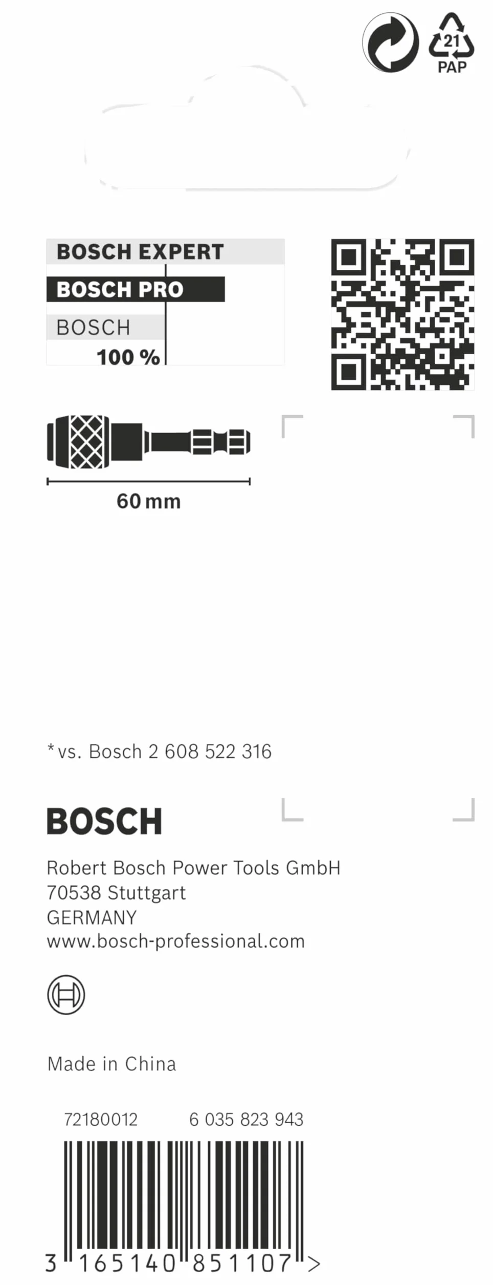 Bosch Profesional Uchwyt magnetyczny Impact Quiq 1PC