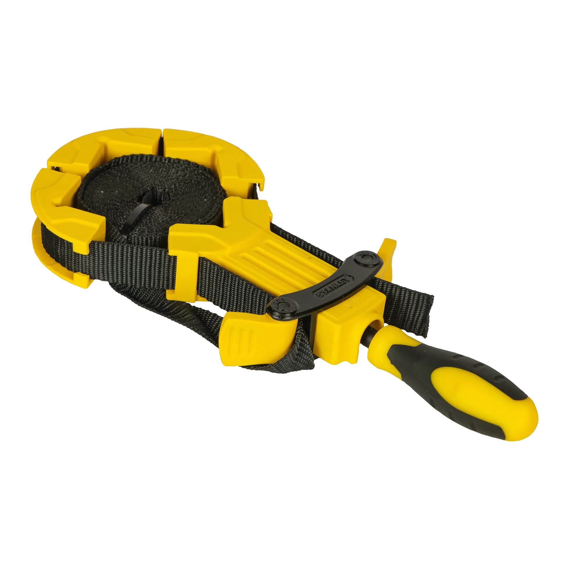 Stanley ST083100 Zacisk taśmowy 4,5 m, żółty/czarny