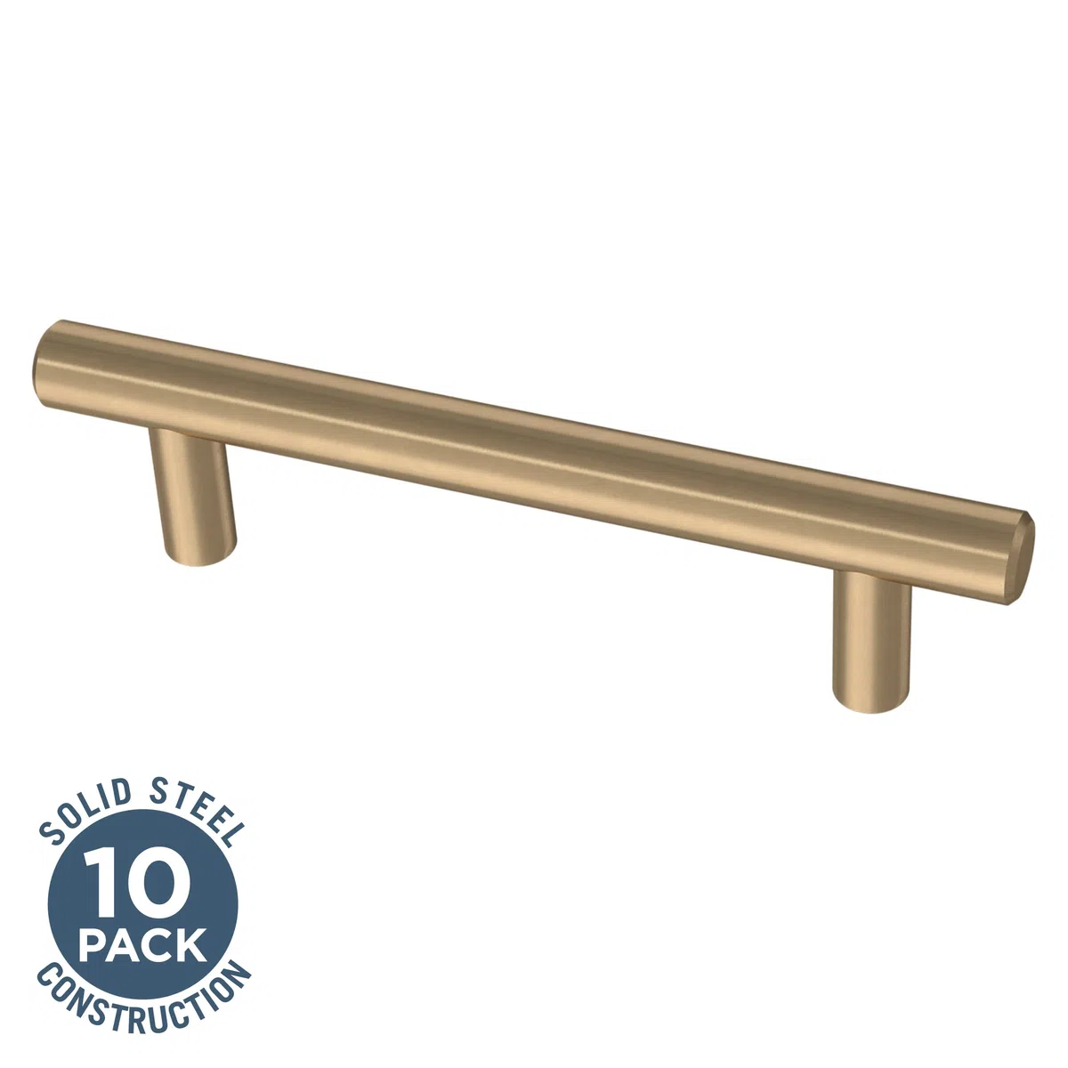 Franklin Brass BAR096Z-CZ-B uchwyt do szafki barowej, 96 mm, brąz szampański, 10 sztuk (1 szt.)