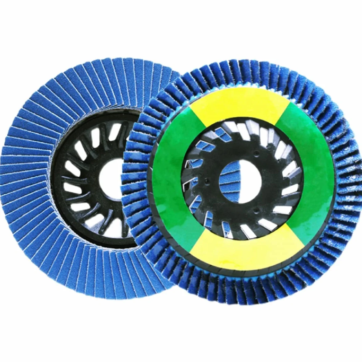 Tarcze szlifierskie, Tarcza szlifierska 100 z osłoną plastikową, bardzo gruba, cyrkokorund, średnica zewnętrzna mm, otworu 16, ziarnistość 80/50 szt(50 Pcs)