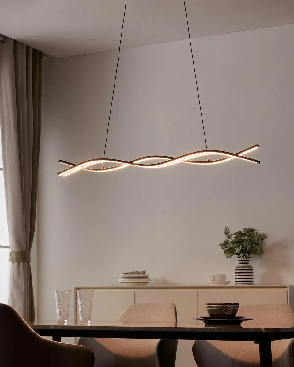 EGLO LED Pendelleuchte Lasana 3, 3-flammige Hängeleuchte aus Stahl und Kunststoff, Pendellampe in Schwarz und Weiß, Wohnzimmerlampe hängend, warmweiß