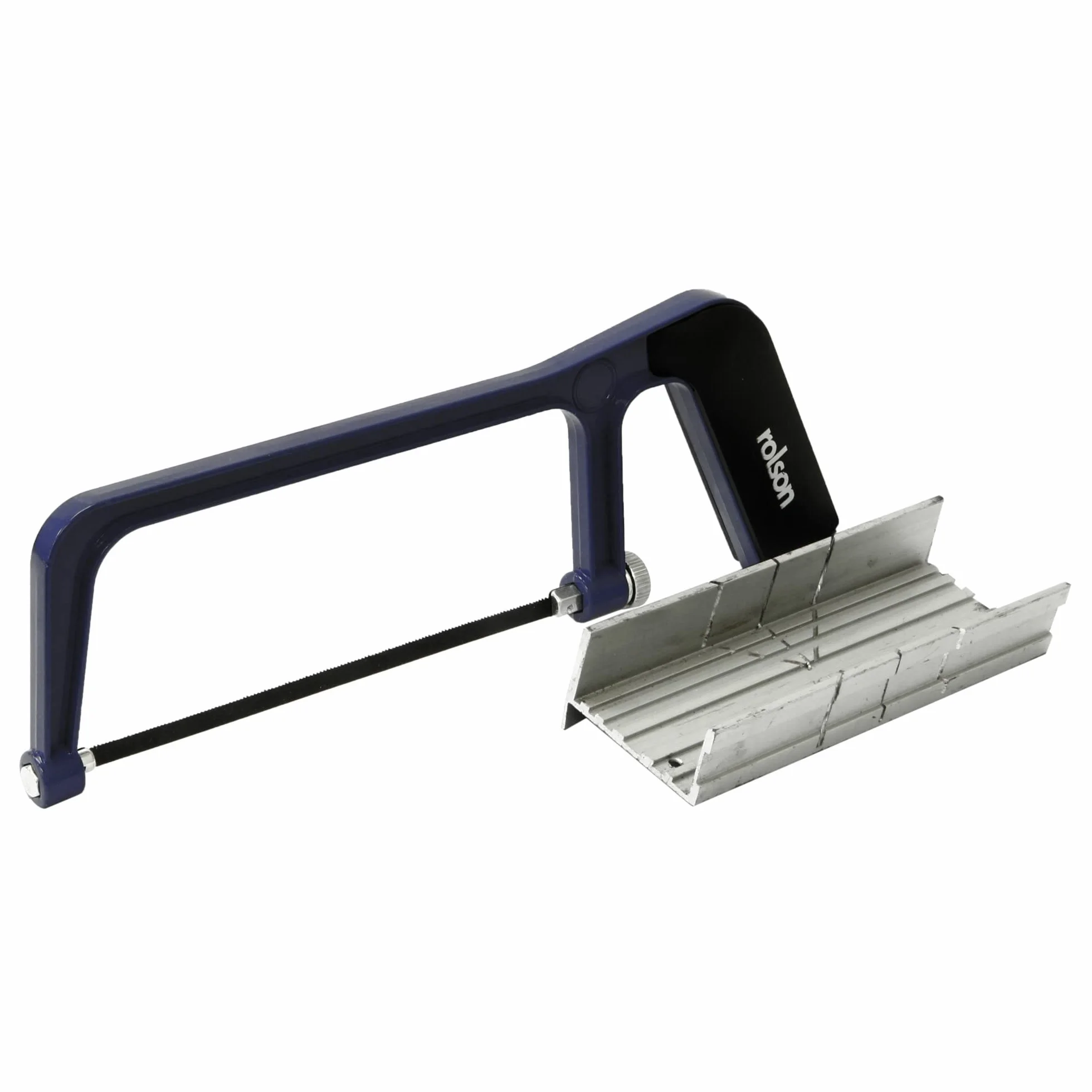 Rolson 58260 Aluminiowa piła do metalu Junior i skrzynka ukośna