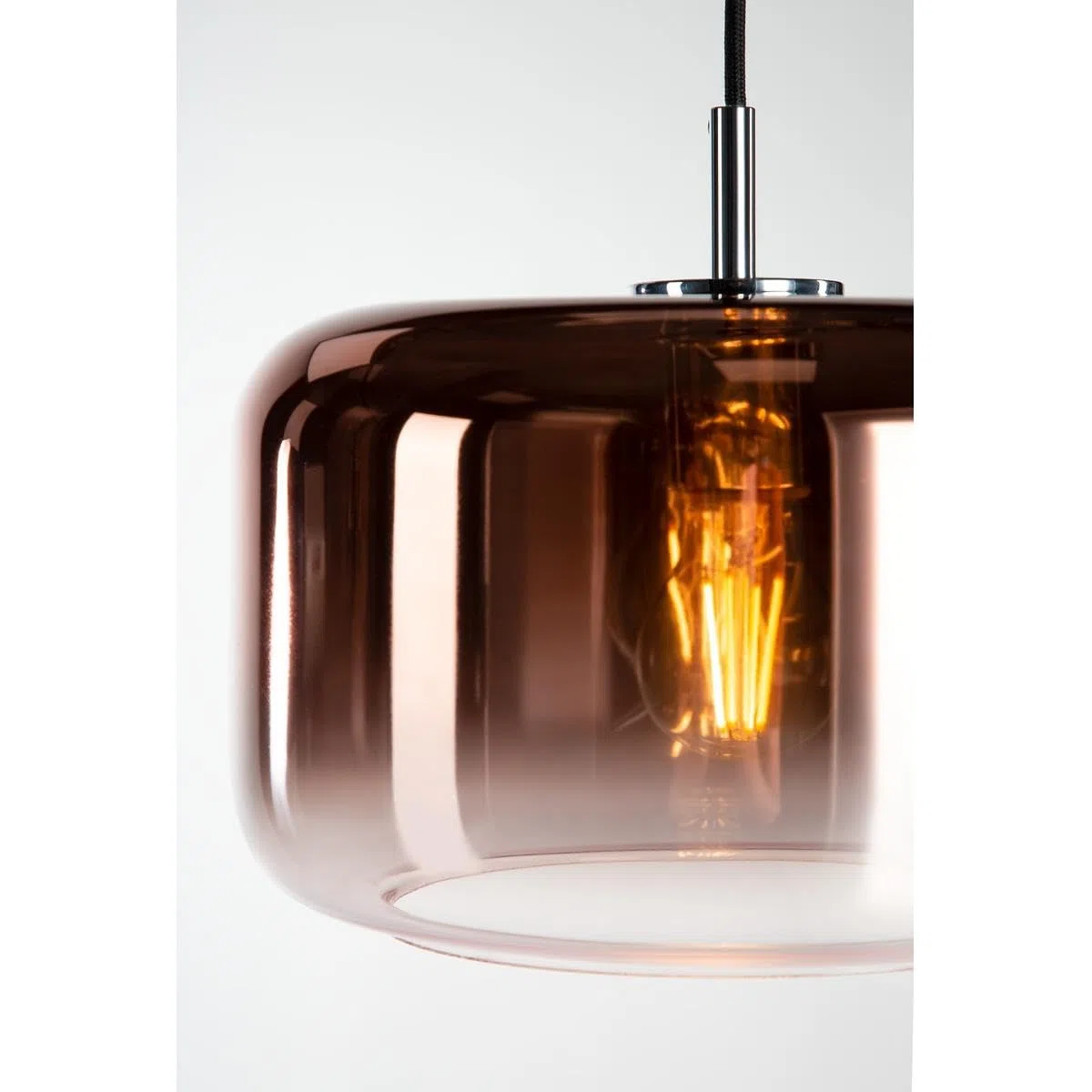 Lampa wisząca SLV PANTILO 28 / lampa do salonu, oświetlenie wewnętrzne, lampa wisząca do jadalni, LED, lampa sufitowa / E27 15W miedź
