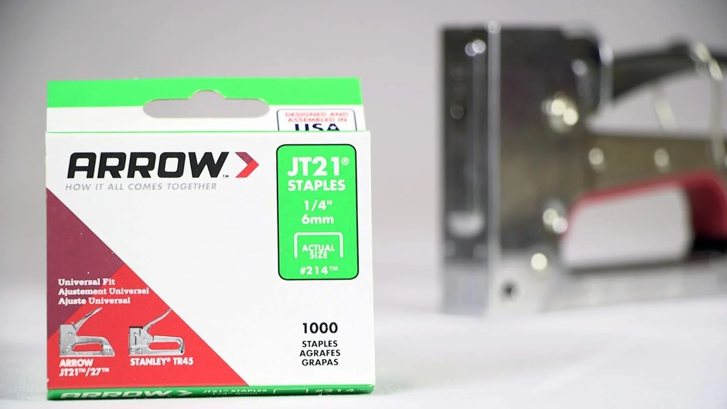 Arrow Zszywki Jt21 Box 1000-1/10.2 cm