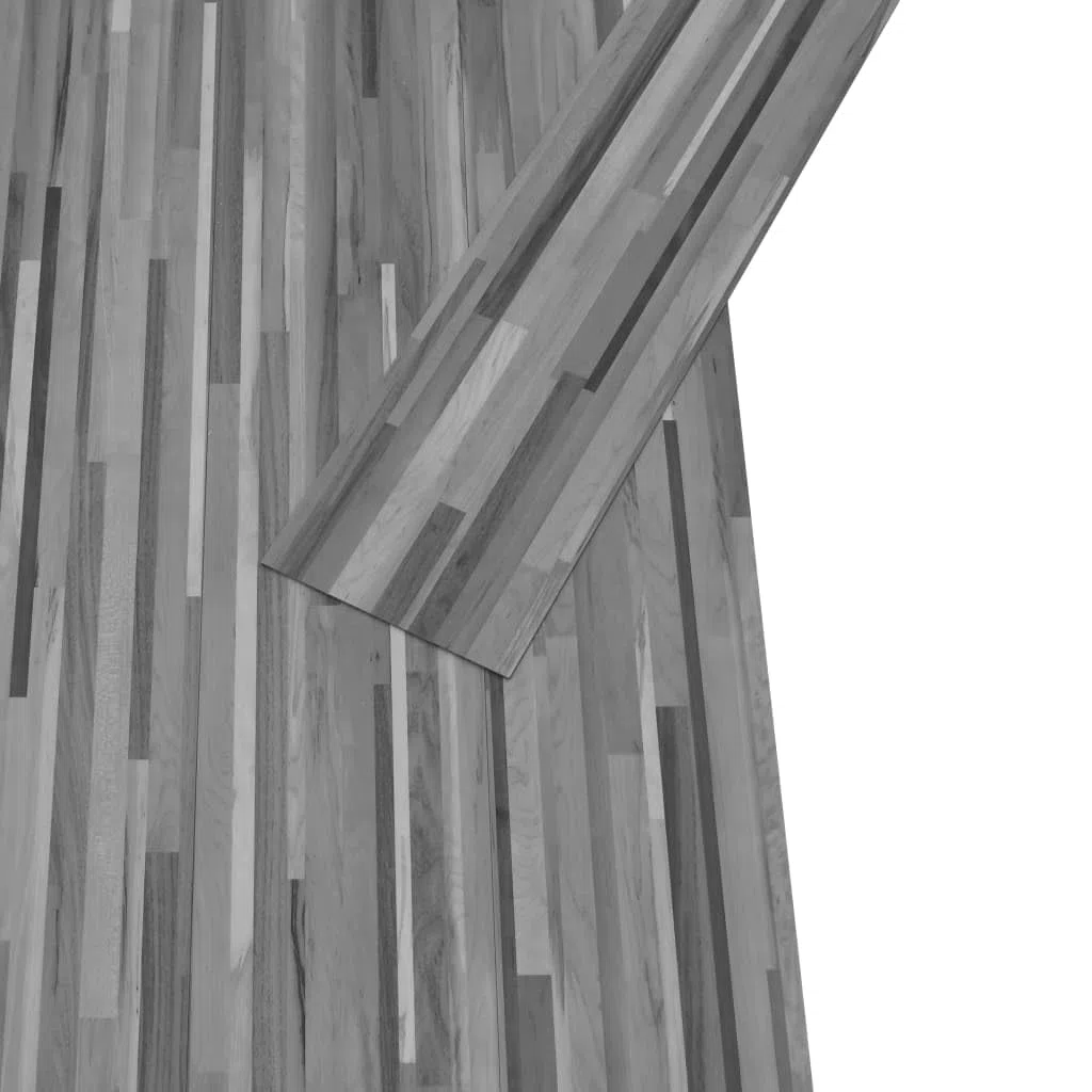 Sprzęt Materiały budowlane Podłogi i dywany - niesamoprzylepne deski podłogowe z PCW 4,46 m 3 mm szare paski