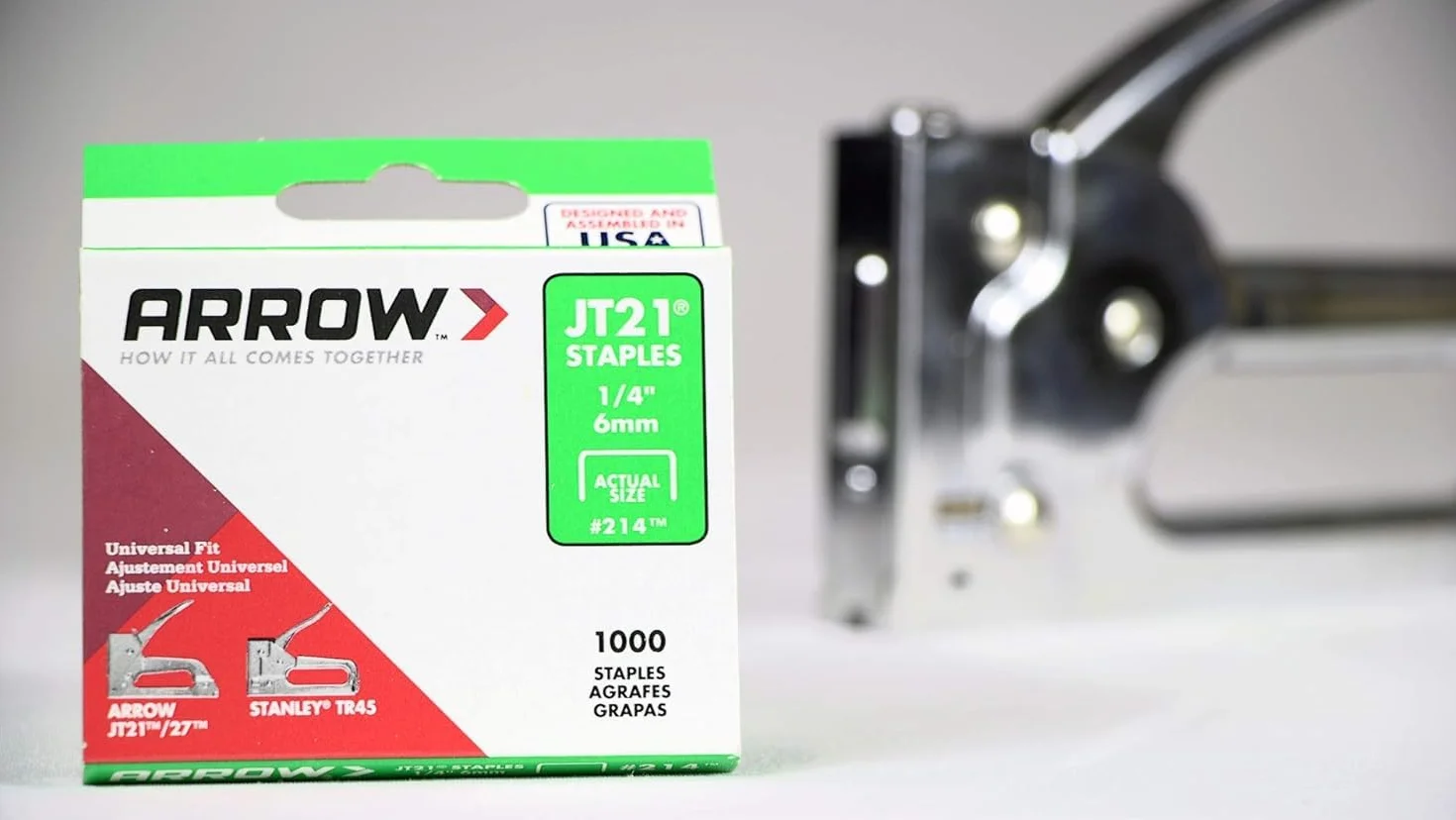 Arrow Zszywki Jt21 Box 1000-1/10.2 cm