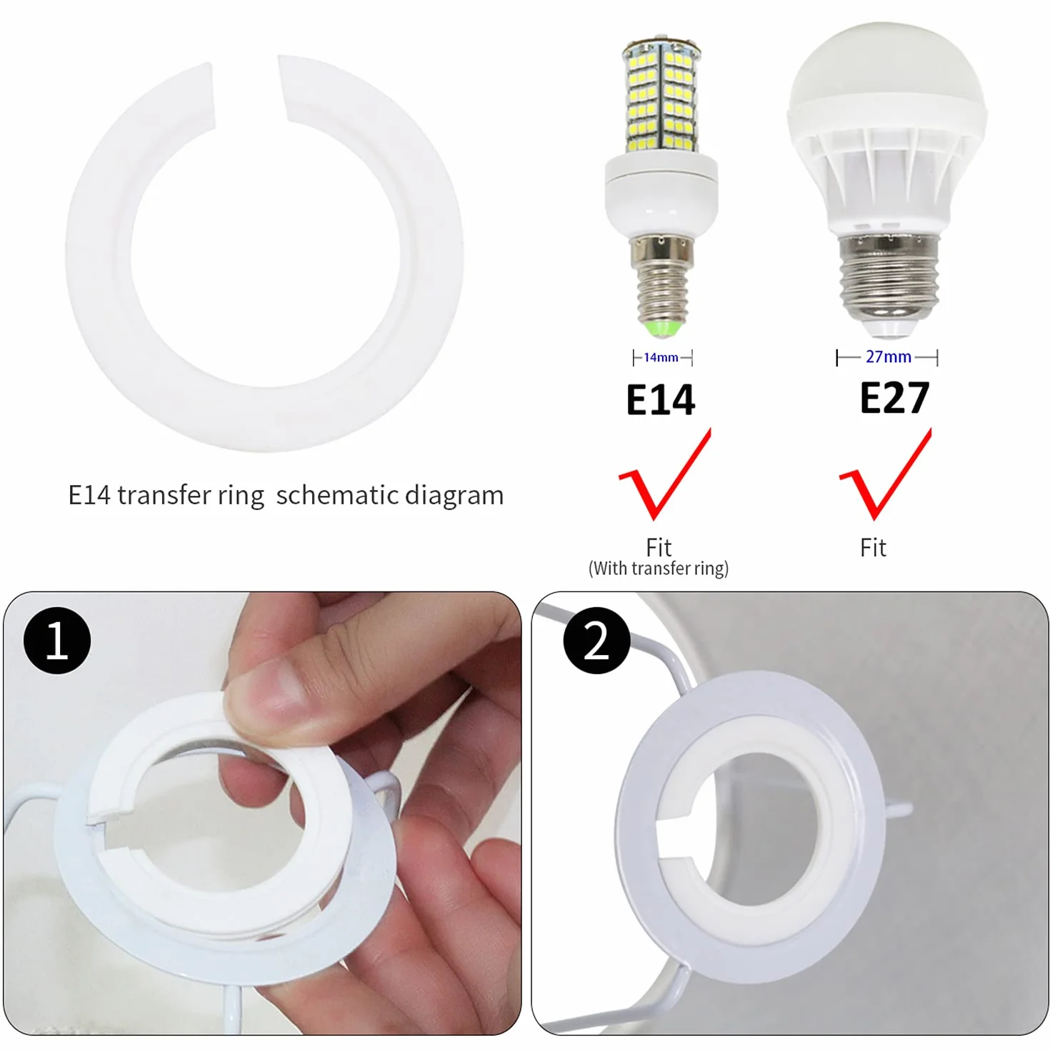 DULEE Klosz lampy górny 7 x wysokość 8 x spód 30 cm E27/E14 uchwyt Hardback abażury stołowe abażury bębnowe abażury lampy stojące materiał abażur ptak