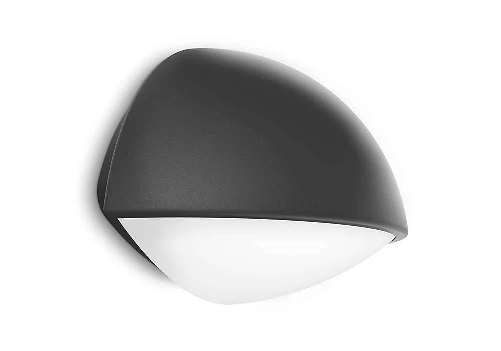 Philips myGarden Kinkiet zewnętrzny LED Dust, 270 lm 3W, antracyt, 25 000 godz., IP44, lampa ogrodowa