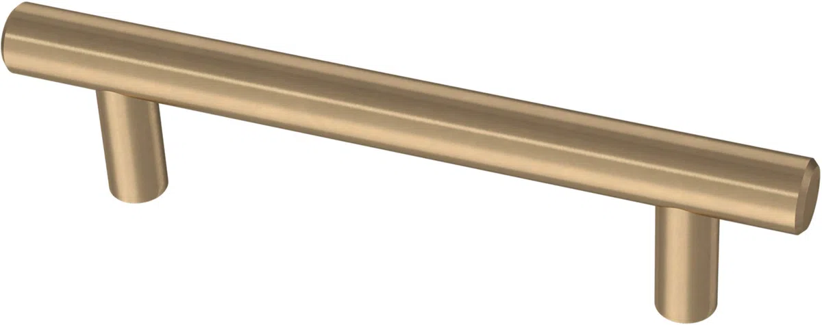 Franklin Brass BAR096Z-CZ-B uchwyt do szafki barowej, 96 mm, brąz szampański, 10 sztuk (1 szt.)