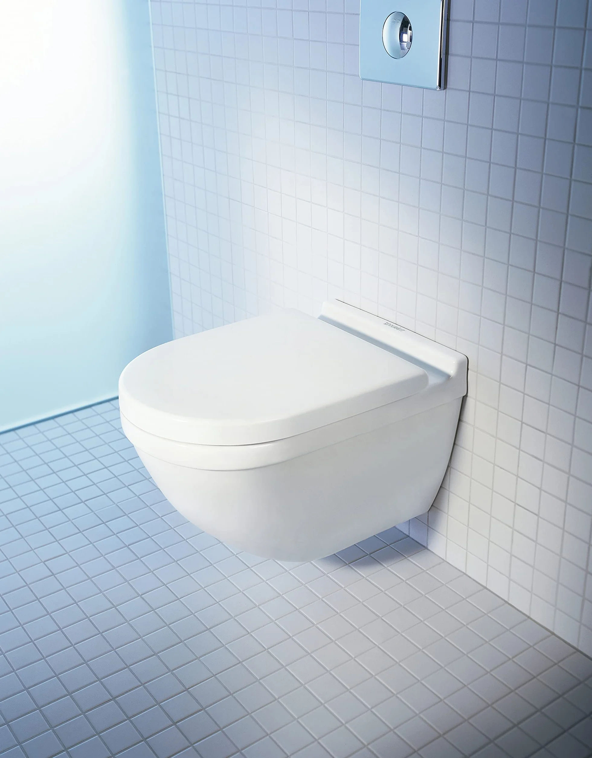 Duravit Deska sedesowa Starck 3, Deski sedesowe z duroplastu, pokrywa toalety z zawiasami ze stali nierdzewnej, biały