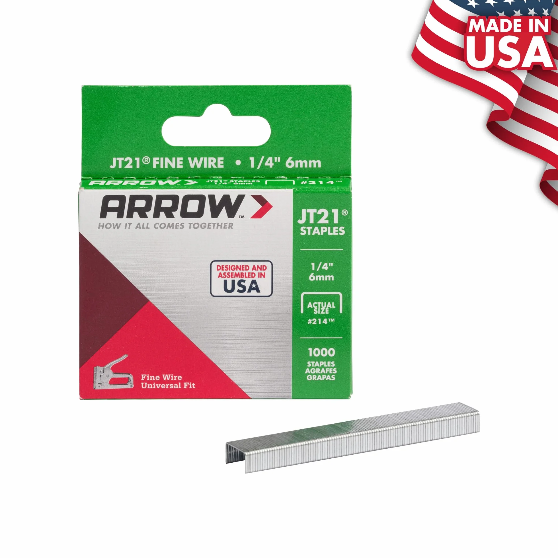 Arrow Zszywki Jt21 Box 1000-1/10.2 cm