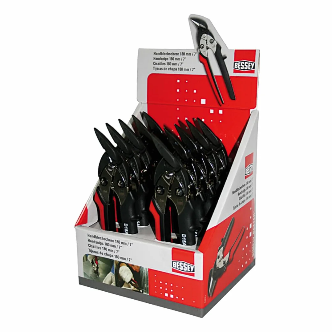 BESSEY Nożyce Bessey Tijera chapa D15A 180mm - D15A