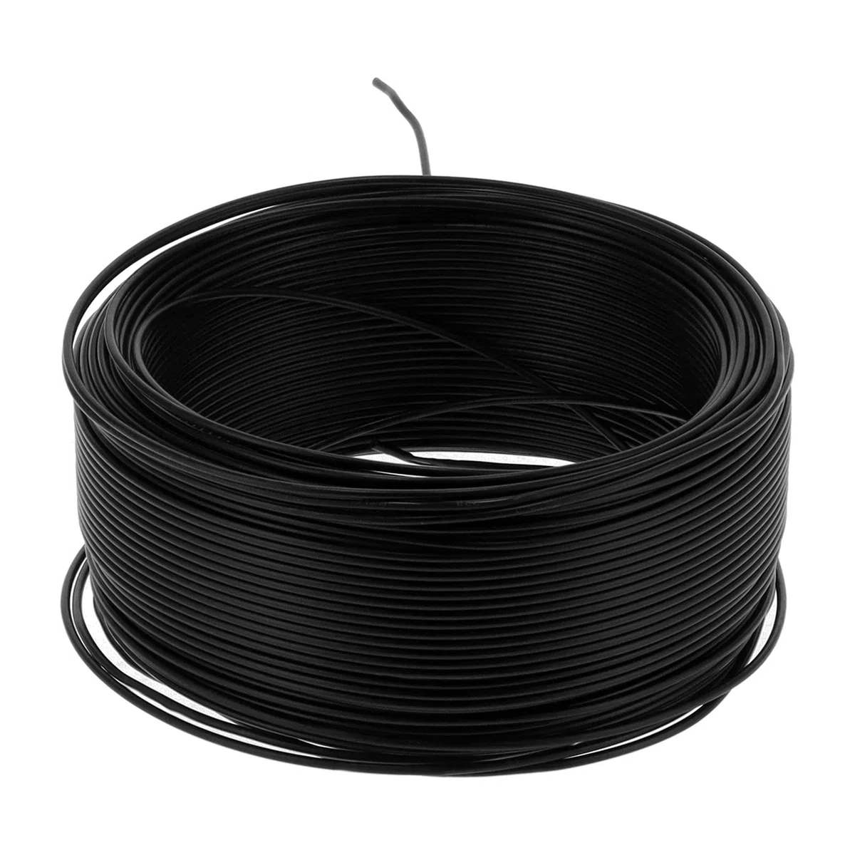 Przewód elektryczny Izolowany kabel z rdzeniem miedzianym 100 metrów Czarny okrągły kabel zasilający Zamiennik do sprzętu AGD Małe narzędzia elektryczne Instrumenty Mierniki