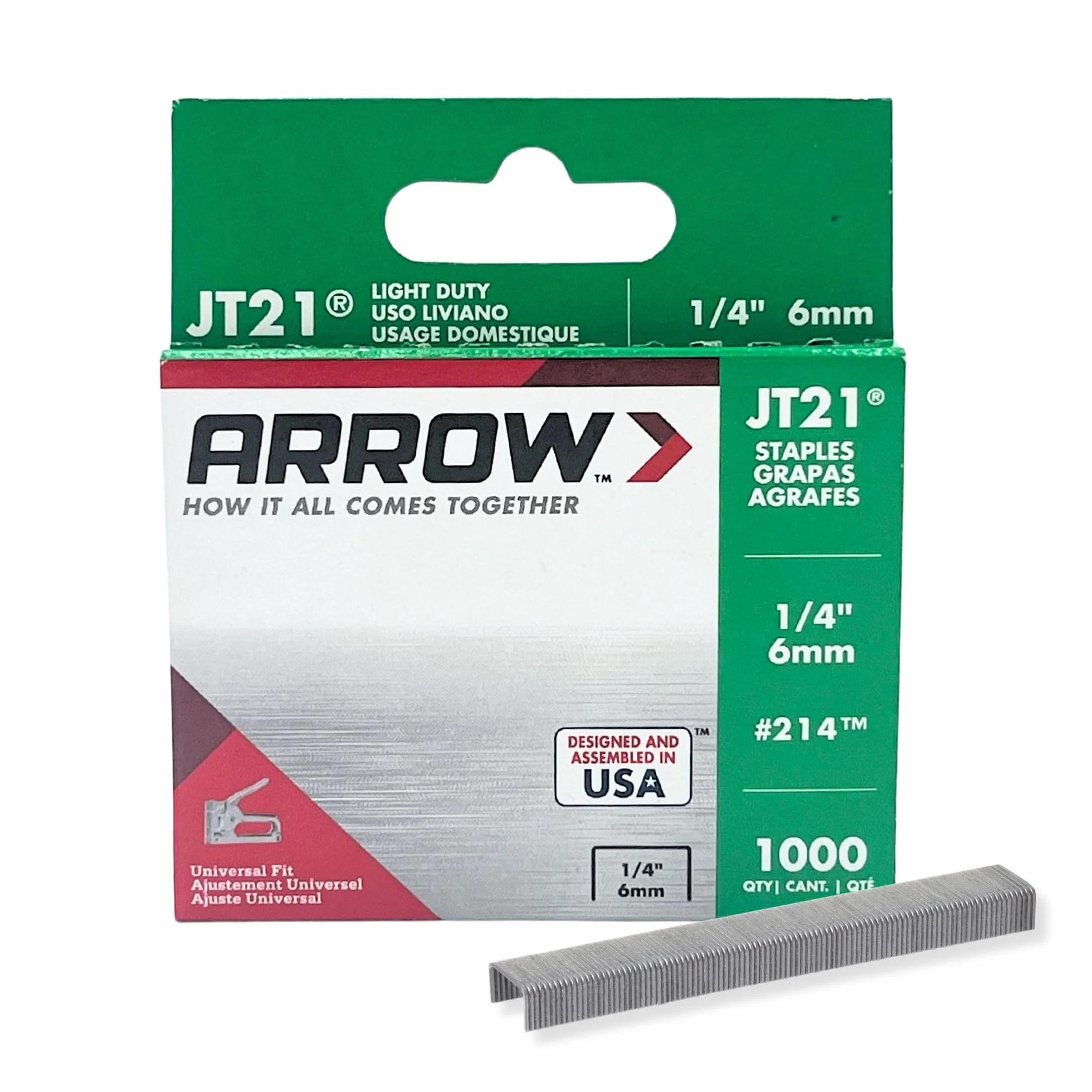 Arrow Zszywki Jt21 Box 1000-1/10.2 cm