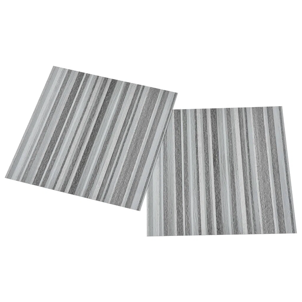 Podłogi i dywan - materiały budowlane - samoprzylepne deski podłogowe 55 szt. PVC 5,11 m Jasnoszary