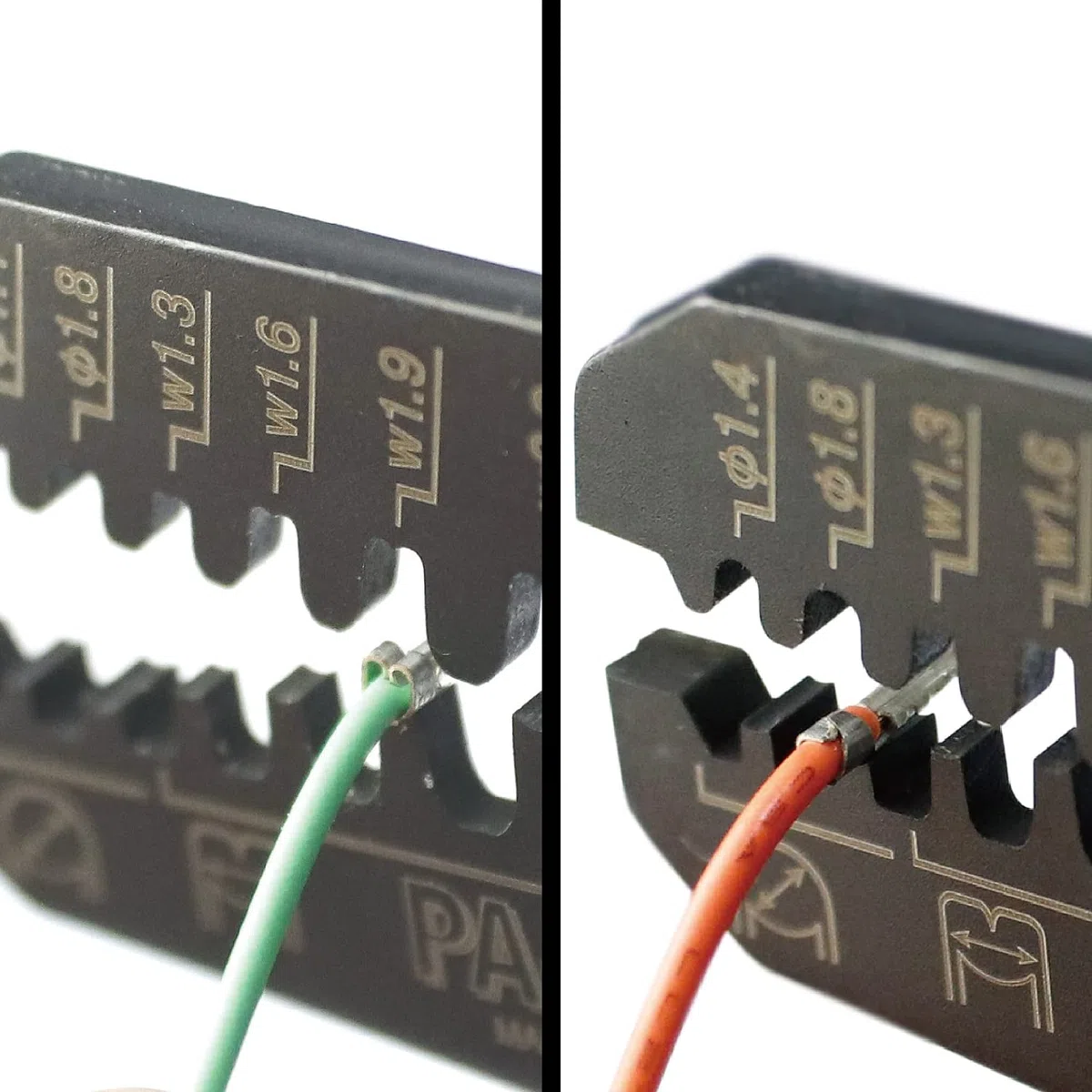ENGINEER PA-24 szczypce do zaciskania mikrozłączy, specjalistyczne zaciskarki z pinami o skoku 2,5 mm, takie jak JST XH PH EH Molex Micro-Fit 3.0 itp. Idealne zaciskanie złączy serwo Dupont