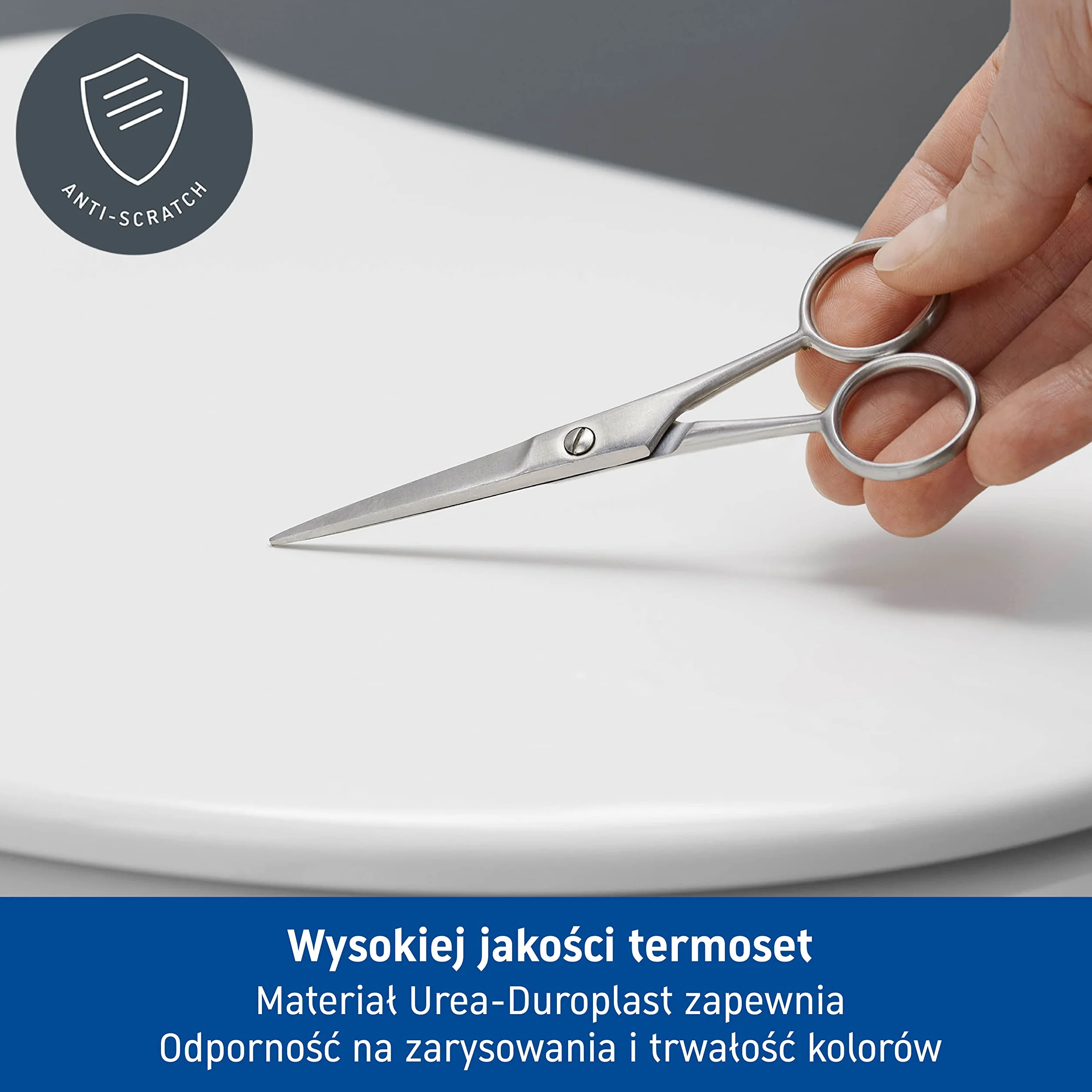 Duravit Deska sedesowa Starck 3, Deski sedesowe z duroplastu, pokrywa toalety z zawiasami ze stali nierdzewnej, biały