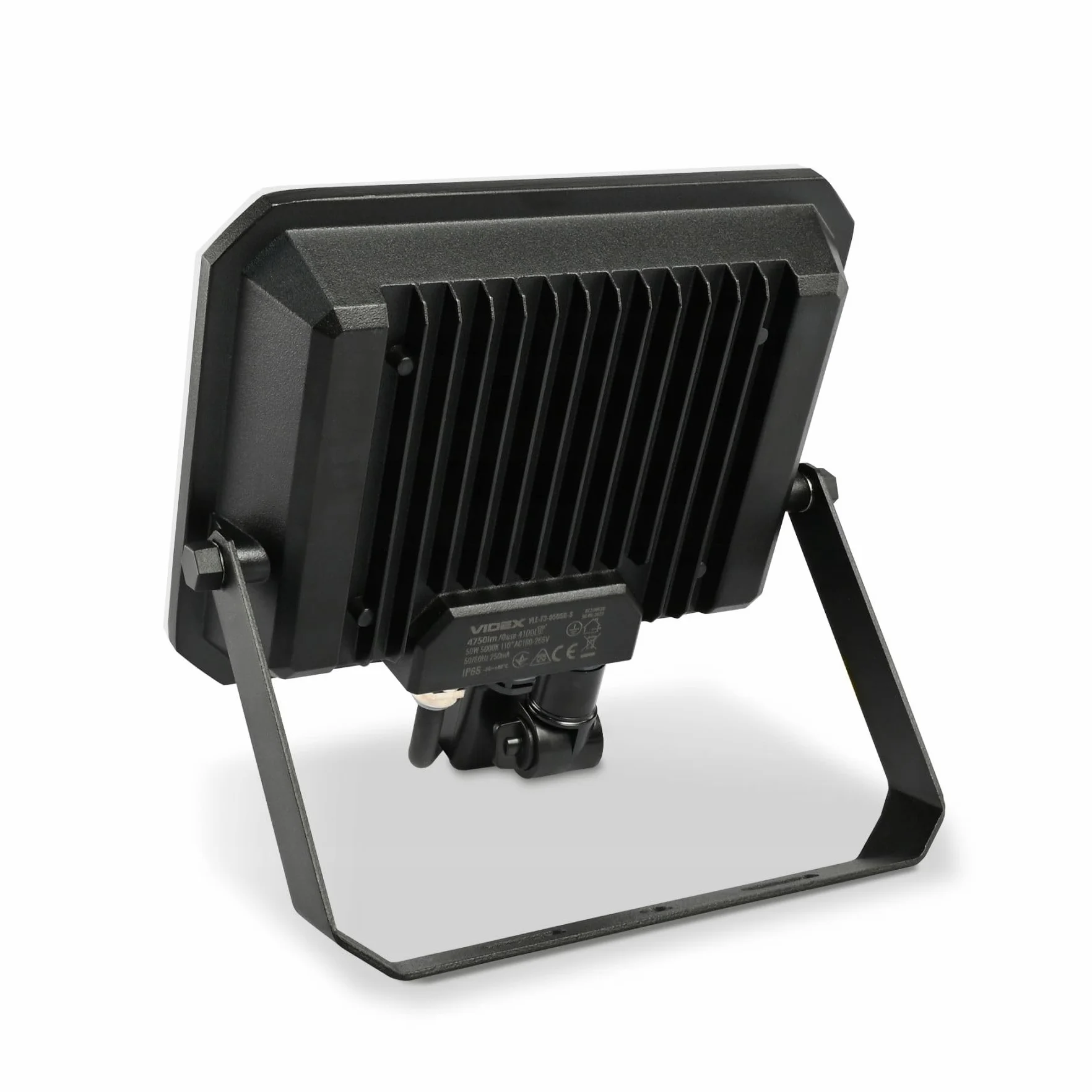 Lampa z Czujnikiem Ruchu Naświetlacz Halogen LED Videx 4750lm 50W IP65 IK07