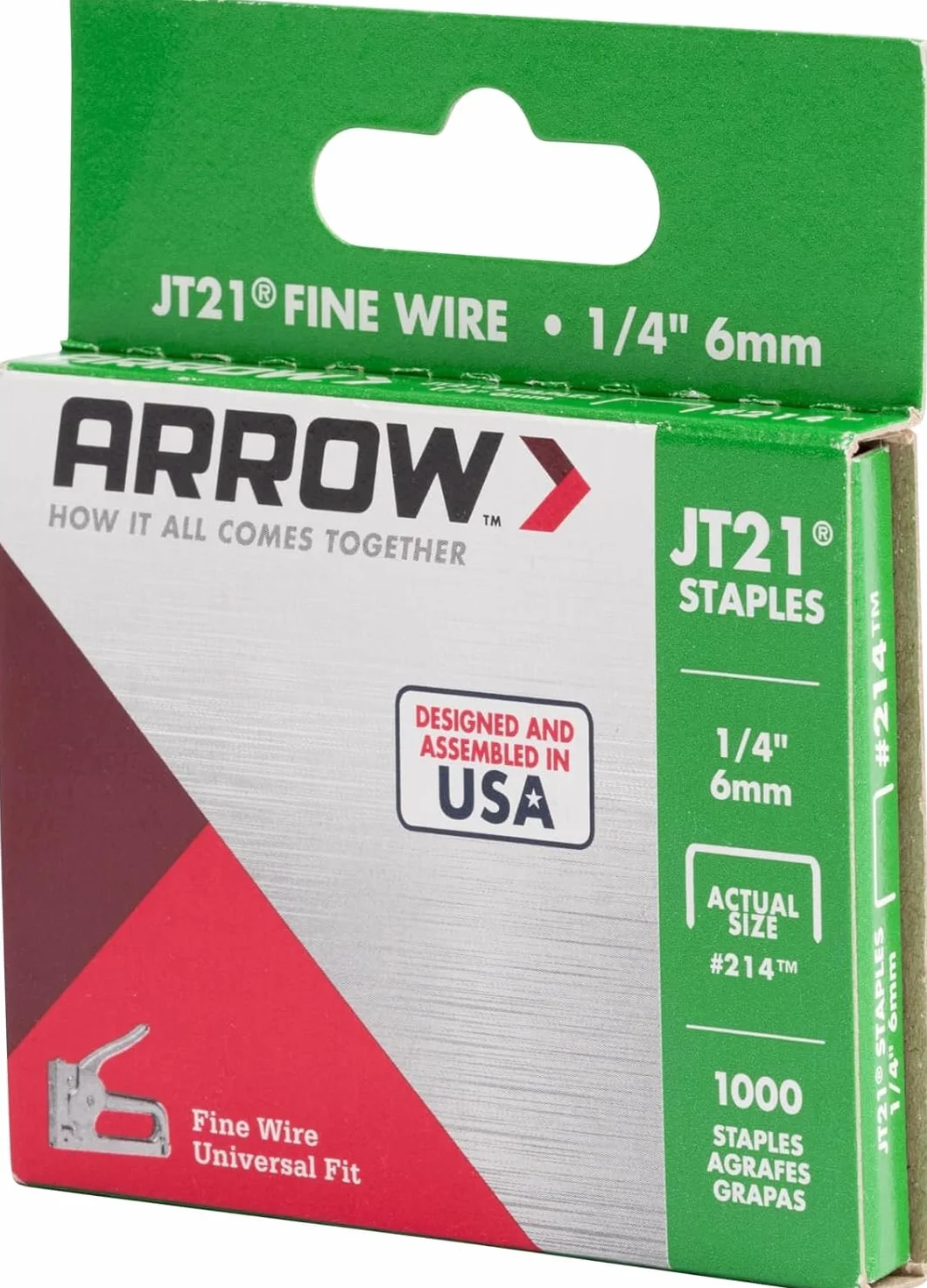 Arrow Zszywki Jt21 Box 1000-1/10.2 cm