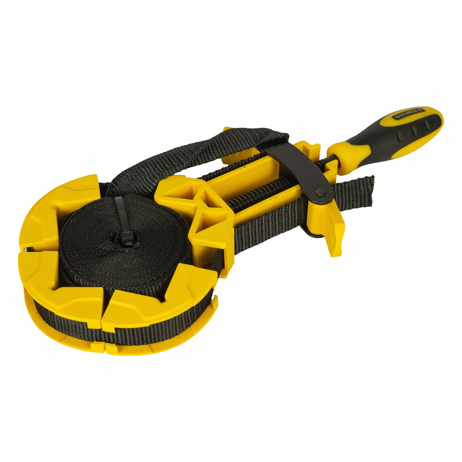 Stanley ST083100 Zacisk taśmowy 4,5 m, żółty/czarny