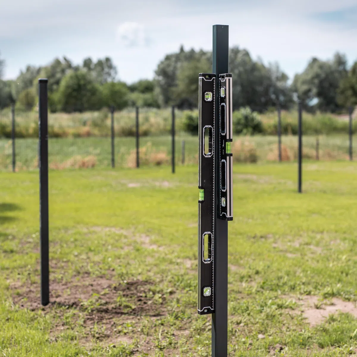 MIVOS - Aluminiowa Poziomica 120 cm z Systemem Magnetycznym - 3 Ważki, Wysoka Dokładność