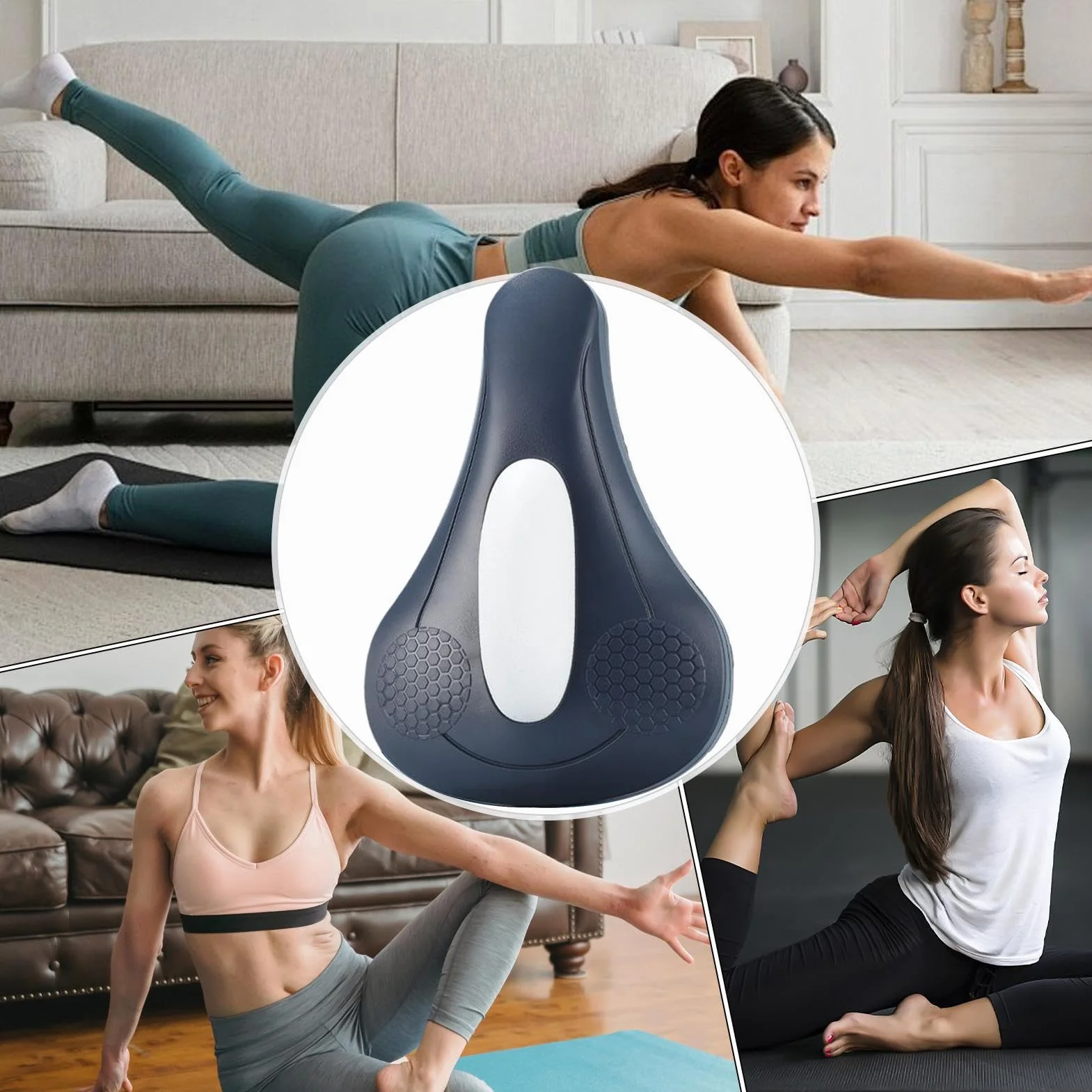 Trenażer Mięśni Miednicy, 4-stopniowa Regulacja, 22 Cm, Inteligentny Przyrząd Do Ćwiczenia Mięśni, Trenażer Pulsacyjny Dla Mężczyzn, Ergonomiczna Konstrukcja, Do Domowej Siłowni Lub Centrum Rehabi